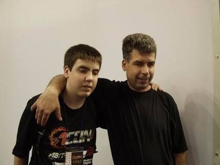 Андрей с отцом