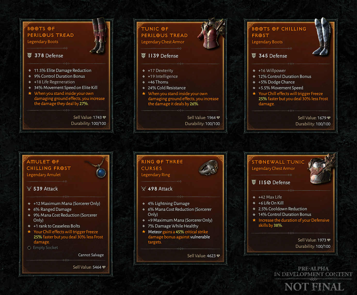 Квартальный отчет по Diablo IV: характеристики, древа умений, предметы