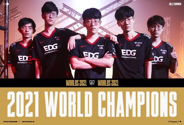 EDward Gaming обыграли корейцев и стали чемпионами Worlds 2021